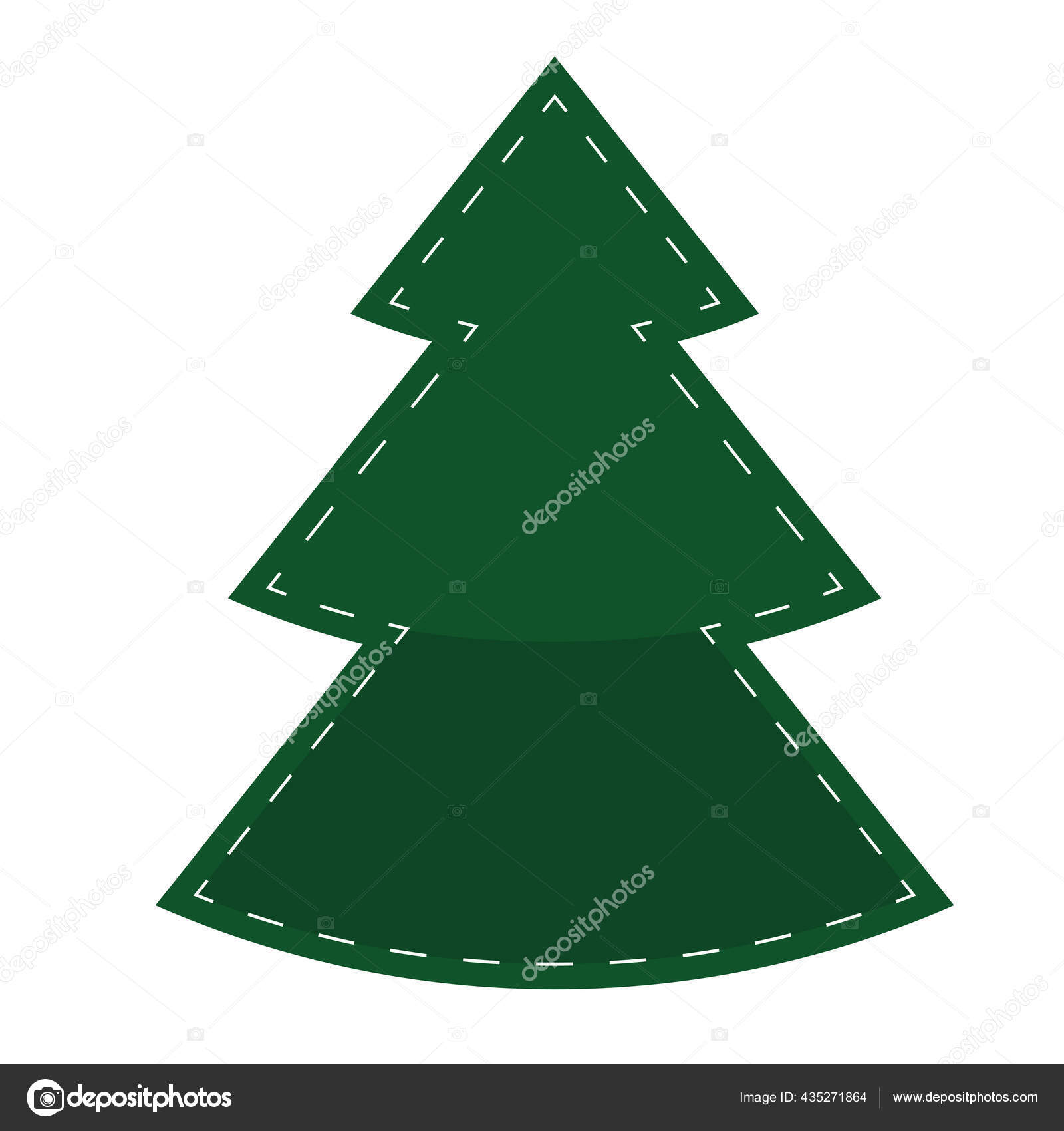 快乐快乐的圣诞松树轮廓图标图库矢量图©jemastock 435271864, image size:1600x1700