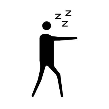 Insomnia z harfli avatar figürü siluet biçimi simgesi