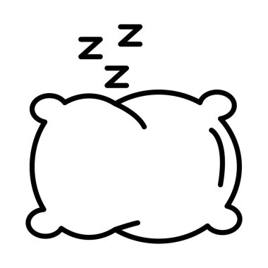 yastık ve z harfleri satır biçimi simgesi