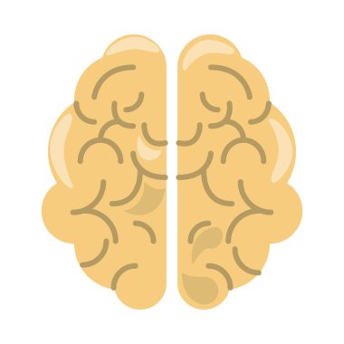 Beyin insan akıl sağlığı ikonu