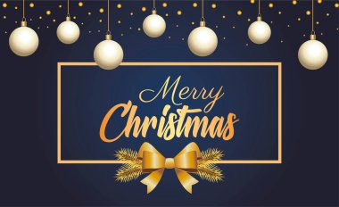 Mutlu noeller altın harfler taşakları sallanan