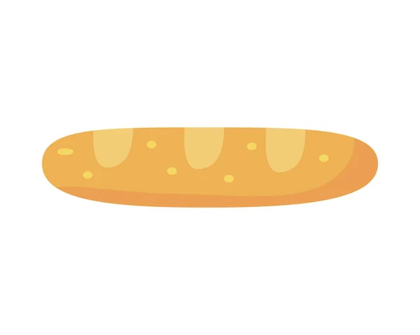 Icône de pain frais et délicieux — Image vectorielle