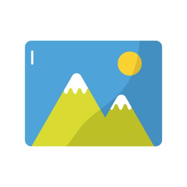 resim dosyası düz biçim simgesi