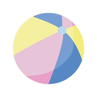 Şirin balon bebek oyuncağı düz stil simgesi