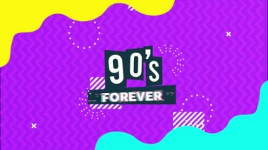 90 'lar hep Memphis' in eski tarz arka planında yer alır.