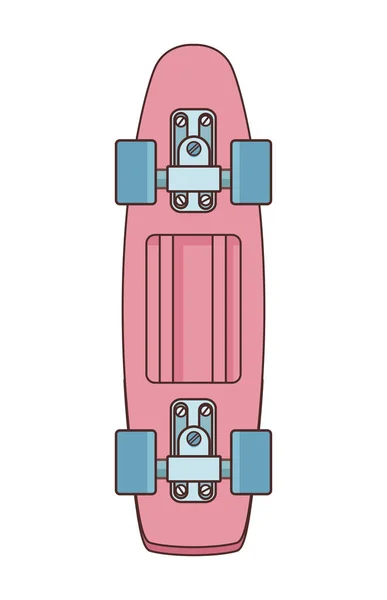 Значок элемента скейт-борда — стоковый вектор