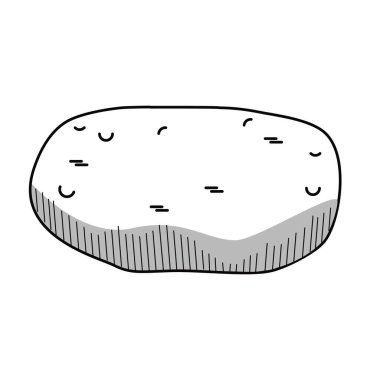 Taze patates sebze ikonu