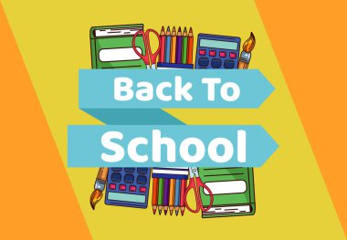 Kurdeleli olarak okula geri dönüyorum. Malzeme malzemeleriyle birlikte.