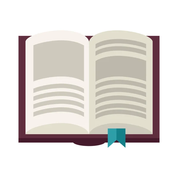 Libro de texto oferta de educación abierta — Archivo Imágenes Vectoriales
