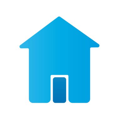 ev cephesi siluet biçimi simgesi