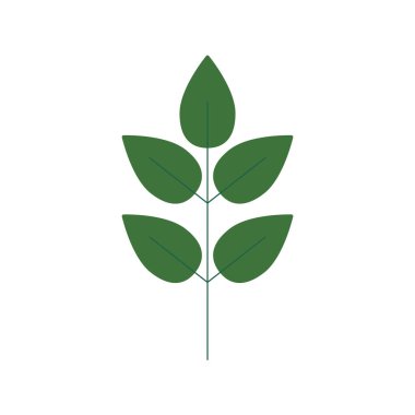 Yeşil renkli breanch doğa simgeleri bırakır