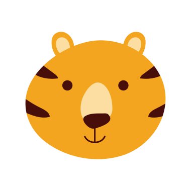 Tatlı kaplan, küçük hayvan başlı karakter.