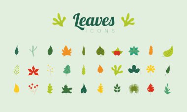 Renk demeti doğa simgeleri ve harf bırakır