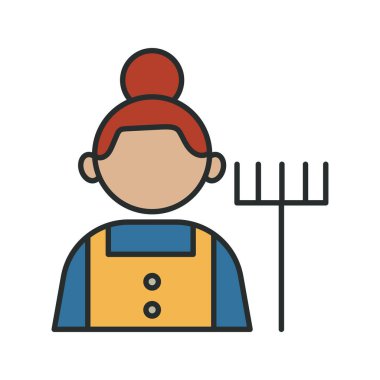 Bahçıvan mesleği avatarı doldurma biçimi simgesi