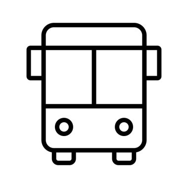 bus taşıma aracı satır simgesi