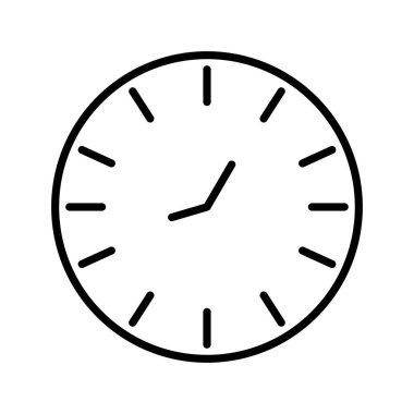 Dairesel saat saat çizgisi simgesi