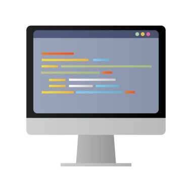 masaüstü bilgisayar aygıtı elektronik simgesi