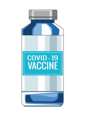 covid19 aşı şişesi ilaç ikonu