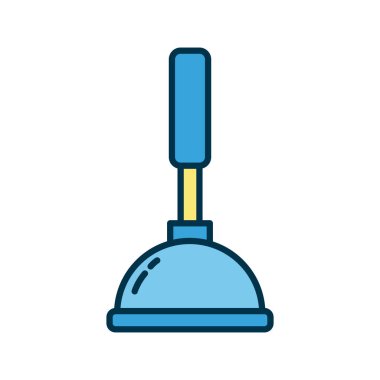 Banyo bombası düz stil simgesi