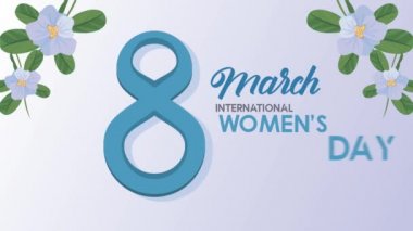 Mutlu kadınlar günü kartviziti