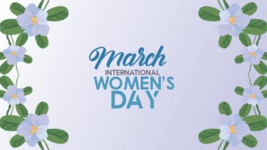 Mutlu kadınlar günü kartviziti