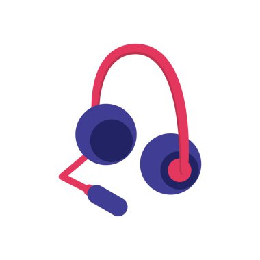 kulaklık aygıtı izometrik simgesi