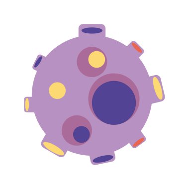 Ay doğal uydu uzay simgesi