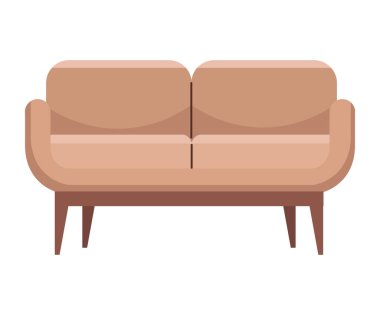 rahat kanepe oturma odası mobilya ikonu için