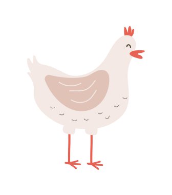 Sevimli küçük kuş karakteri.