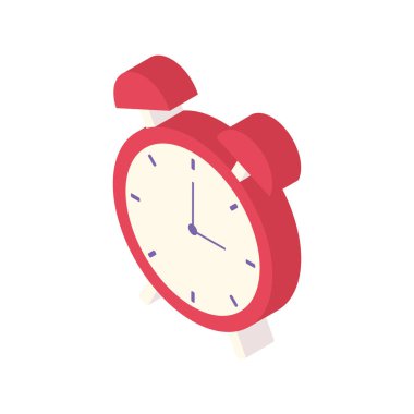 Alarm halkası izometrik simgesi