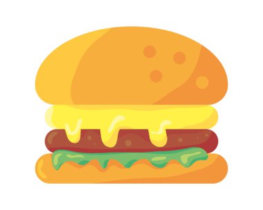 Hamburger, fast food, lezzetli ikon