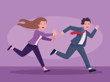 Nesli tükenmiş avatarlar çalıştıran iş çifti