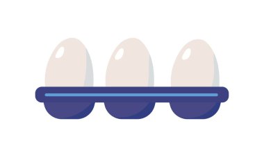 Yumurtalar taze yiyecek.