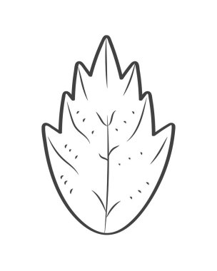 Nane yaprağı çizilmiş