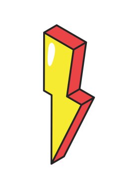 ışın gök gürültüsü simgesi