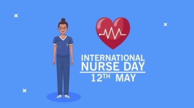 Uluslararası hemşire günü kalp kardiyolojisi.