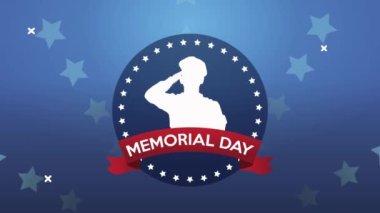 Asker siluetiyle kurdele çerçevesinde mutlu anma günleri.