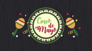 Cinco de mayonez marakas harfli.