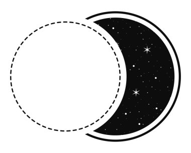 Ay tutulması simgesi