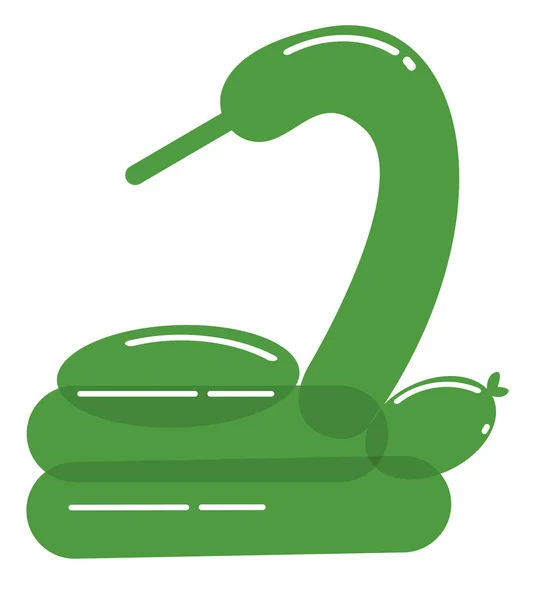 蛇形气球动物 — 图库矢量图片