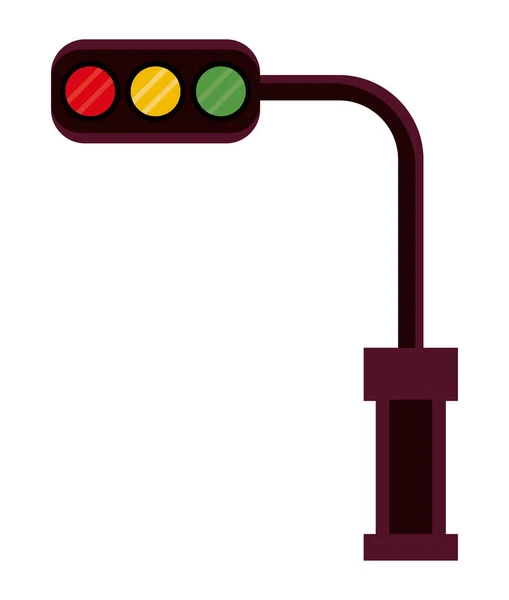 Semáforo semáforo semáforo — Vector de stock