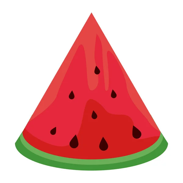 西瓜部分水果 — 图库矢量图片