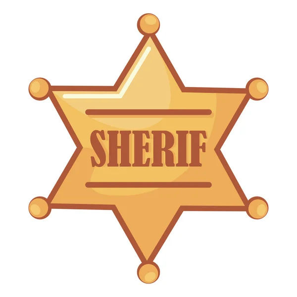 Западная звезда шерифа — стоковый вектор