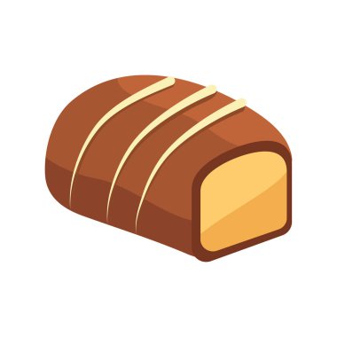 Tatlı çikolata soslu.