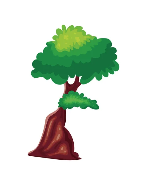 Árbol planta icono — Archivo Imágenes Vectoriales