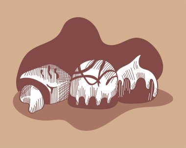 üç çikolata ikonu