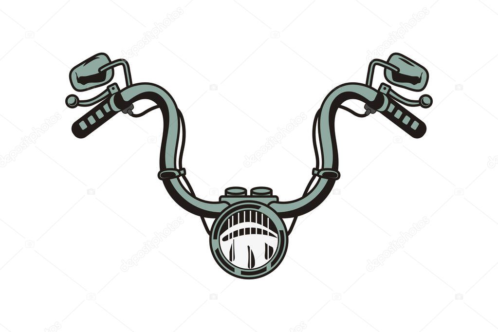 motorcycle handlebars icon