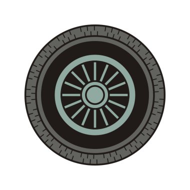 tekerlek sürüş simgesi