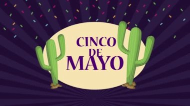 Cinco de mayonez kutlaması kaktüsle yapılır.