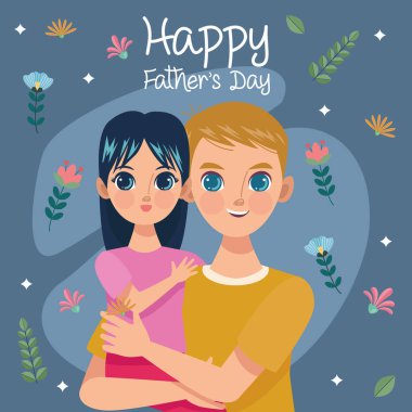 Baba kızını kaldırıyor